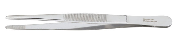 Forceps Dressing Dressing Forceps Vantage® 5-1/2 Inch Length Floor Grade by Integra York PA, Inc. (Miltex)  ID V96-8